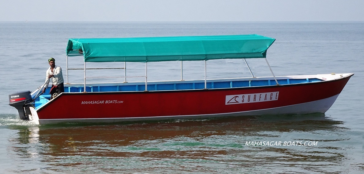 MAHASAGAR UTILITY BOATS / FUNBOATS / DINGHIES / WATER TAXI - 12' TO 19'  LOA, FOR ECONOMY AND PERFORMANCE